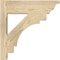 Ekena Millwork Merced Rough Sawn Traditional Outlooker, Douglas Fir, 6"W x 18"D x 18"H OUT06X18X18MRC01RDF - alternate 4
